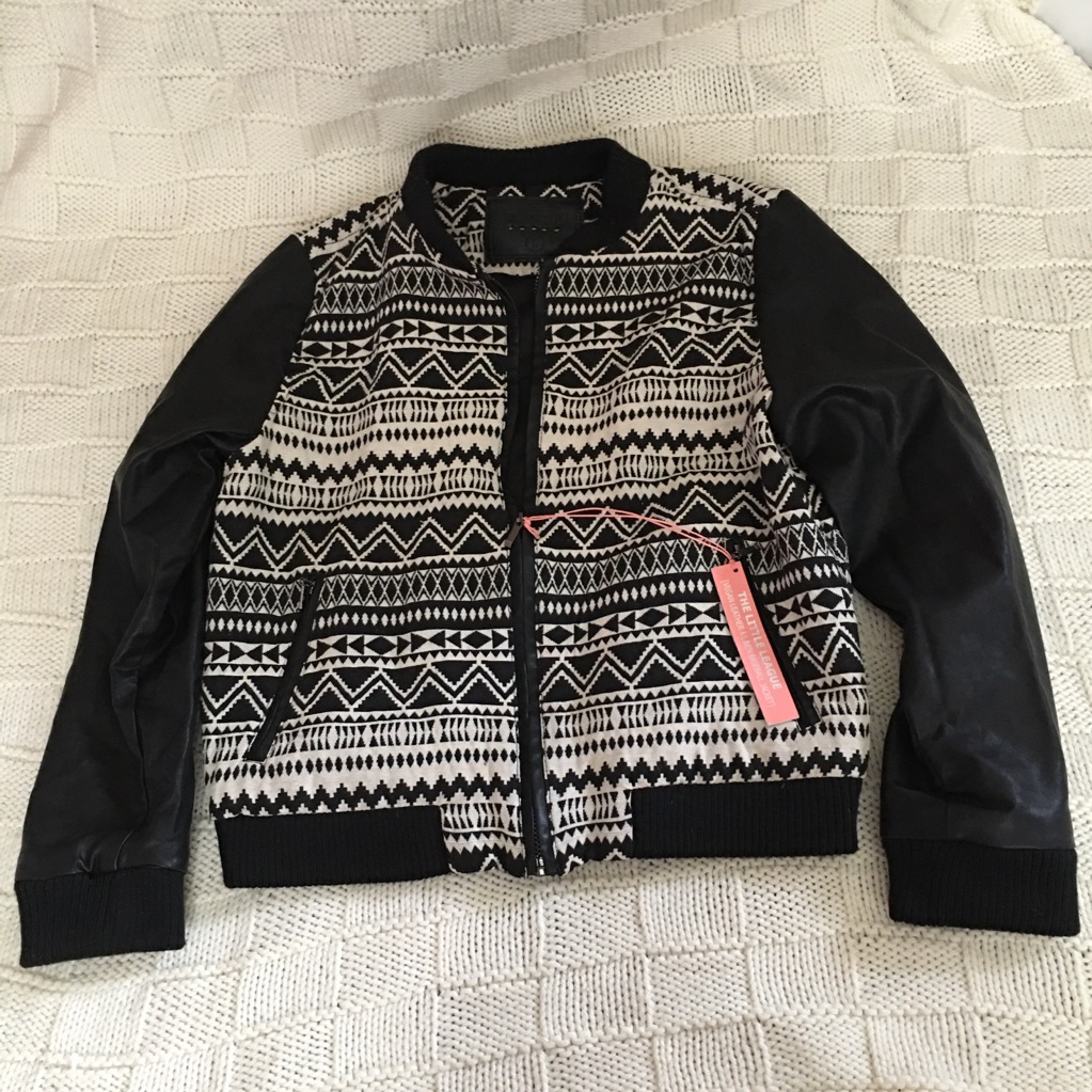 Blank Nyc Baseball Jacket